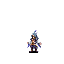 Flying Kuja pixel sprite